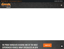 Tablet Screenshot of doozywraps.com